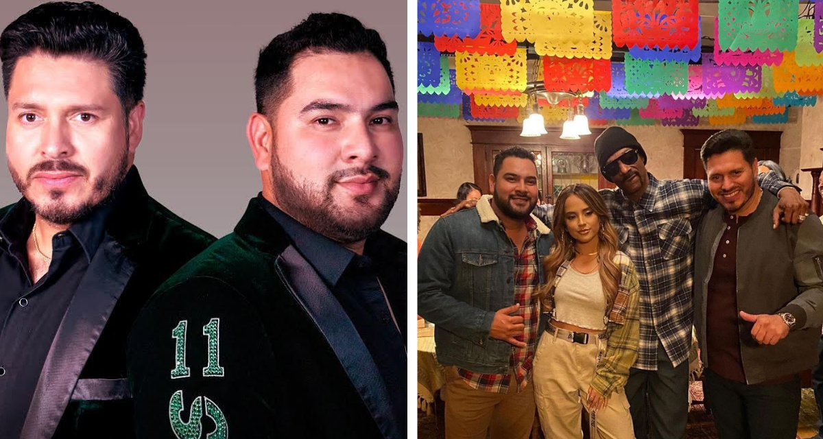 Banda MS y Becky G juntos en un festival de playa