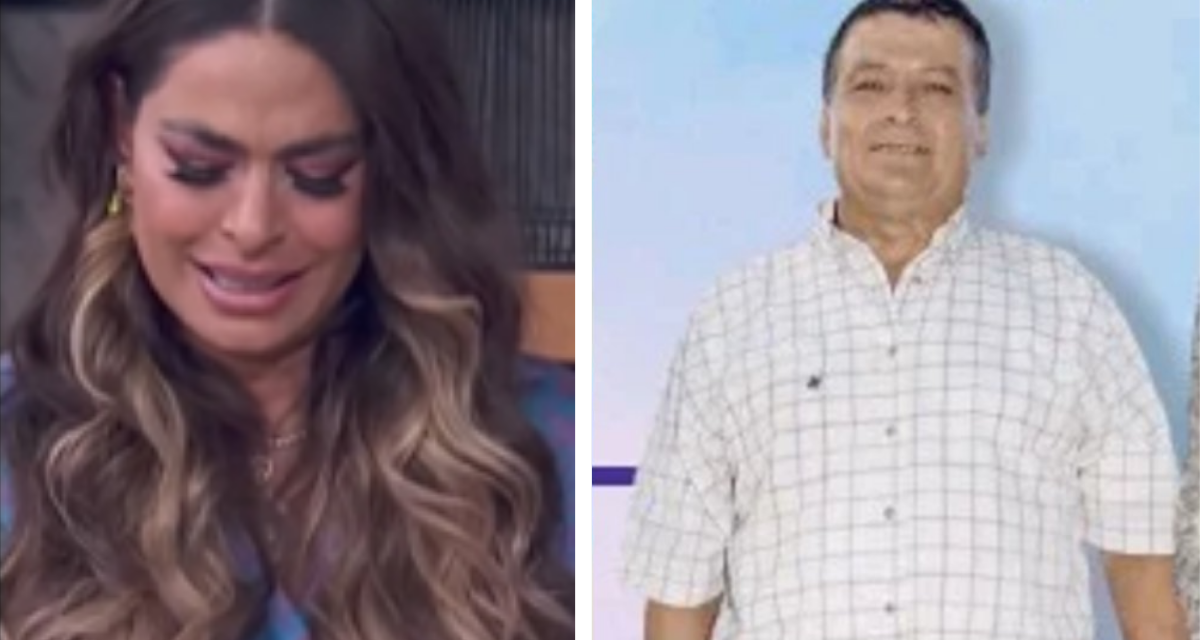 Galilea Montijo destrozada en vivo por la muerte de su padre