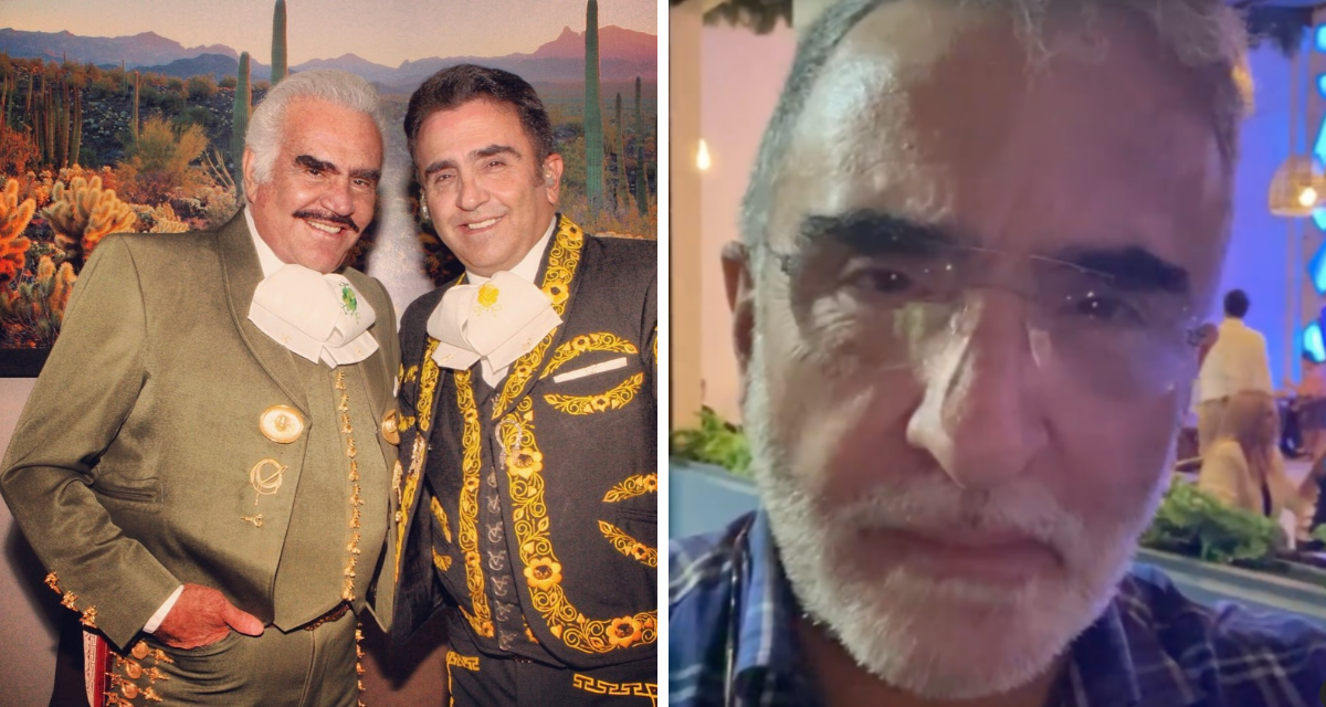 Vicente Fernández Jr. arremete contra revista y defiende el estado de salud de su padre