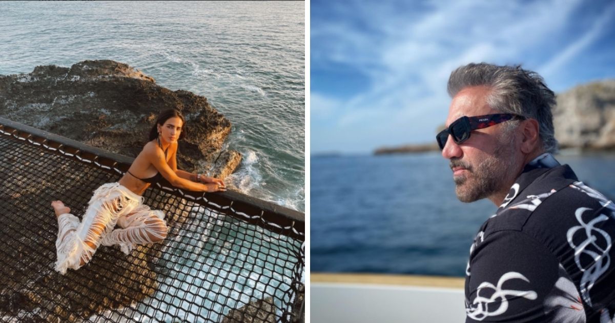 Captan a Alejandro Fernández y a Bárbara de Regil vacacionando juntos