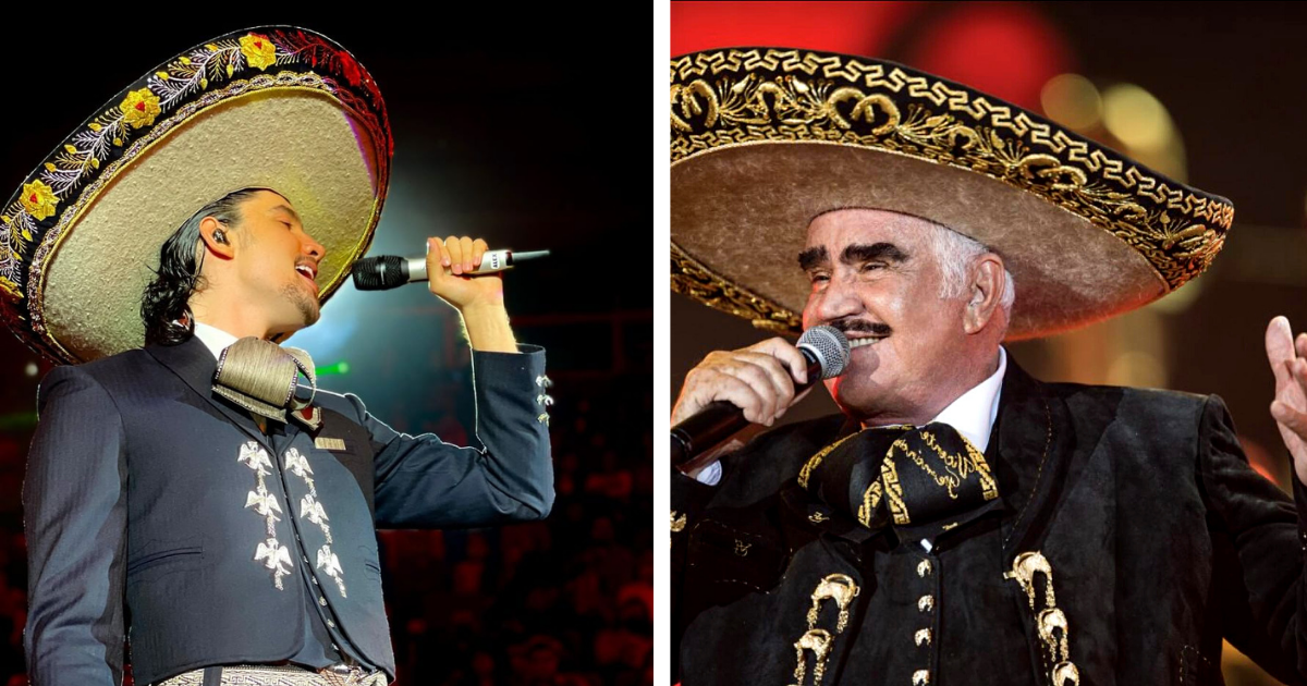 Alex Fernández no se cansará de agradecer a Vicente Fernández por impulsarlo en la música