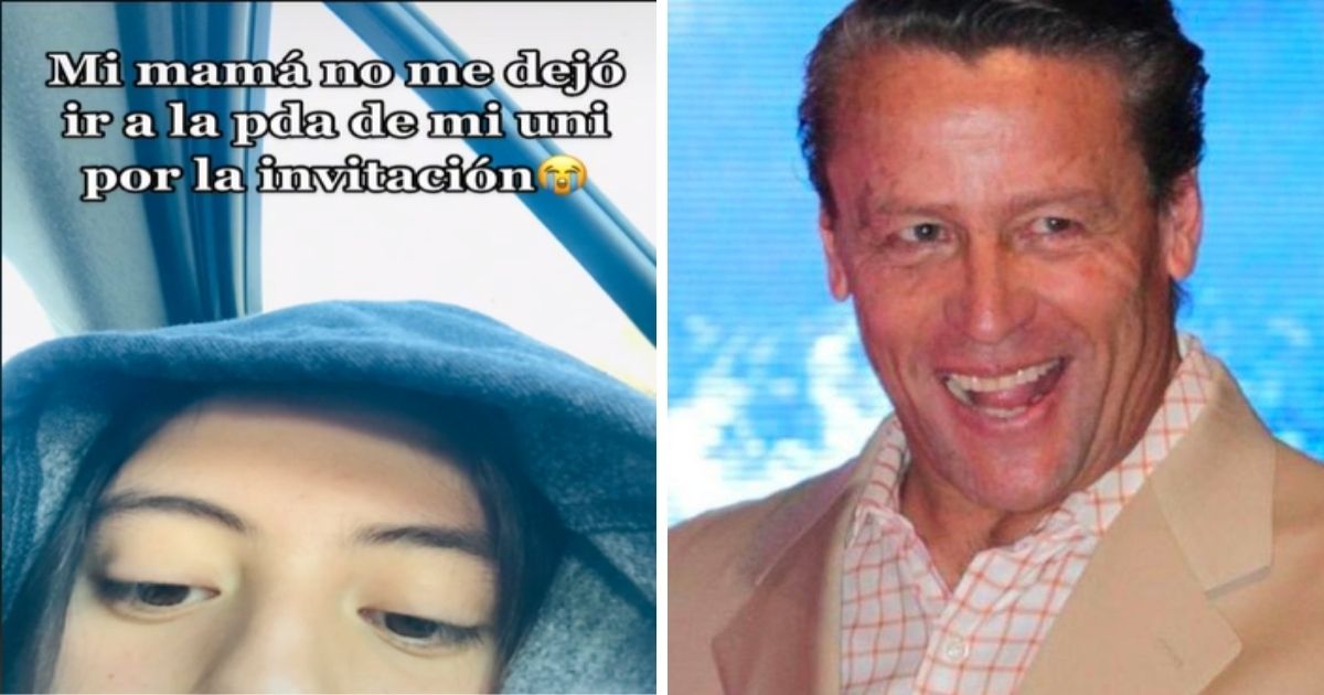 Madre le prohíbe a una estudiante asistir a fiesta por “culpa” de Alfredo Adame