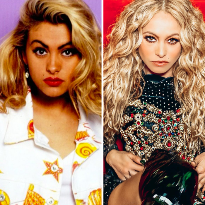 paulina rubio antes y despues