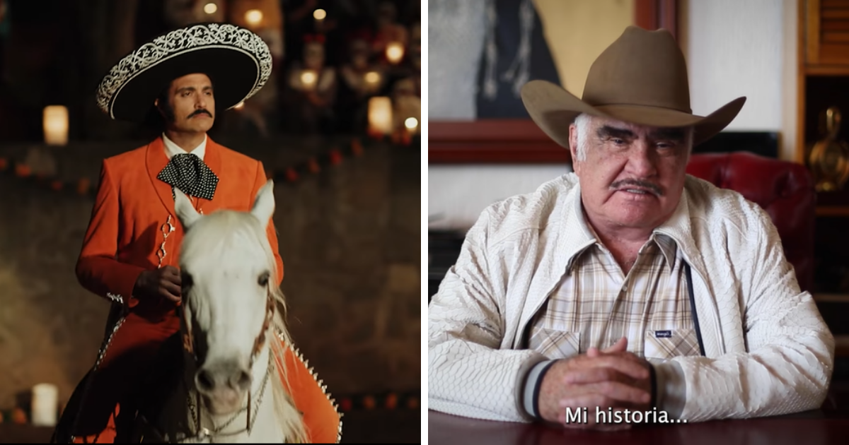 Vicente Fernández aparece en el avance de su bioserie autorizada