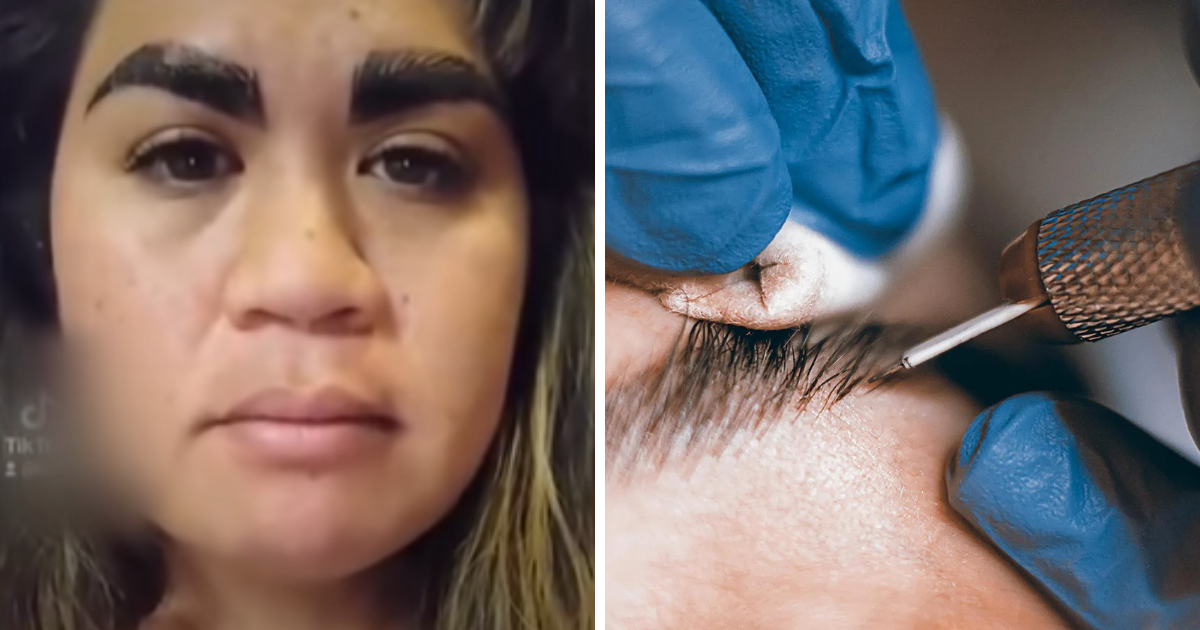 “Esto no pedí” Mujer denuncia el resultado del microblading en sus cejas