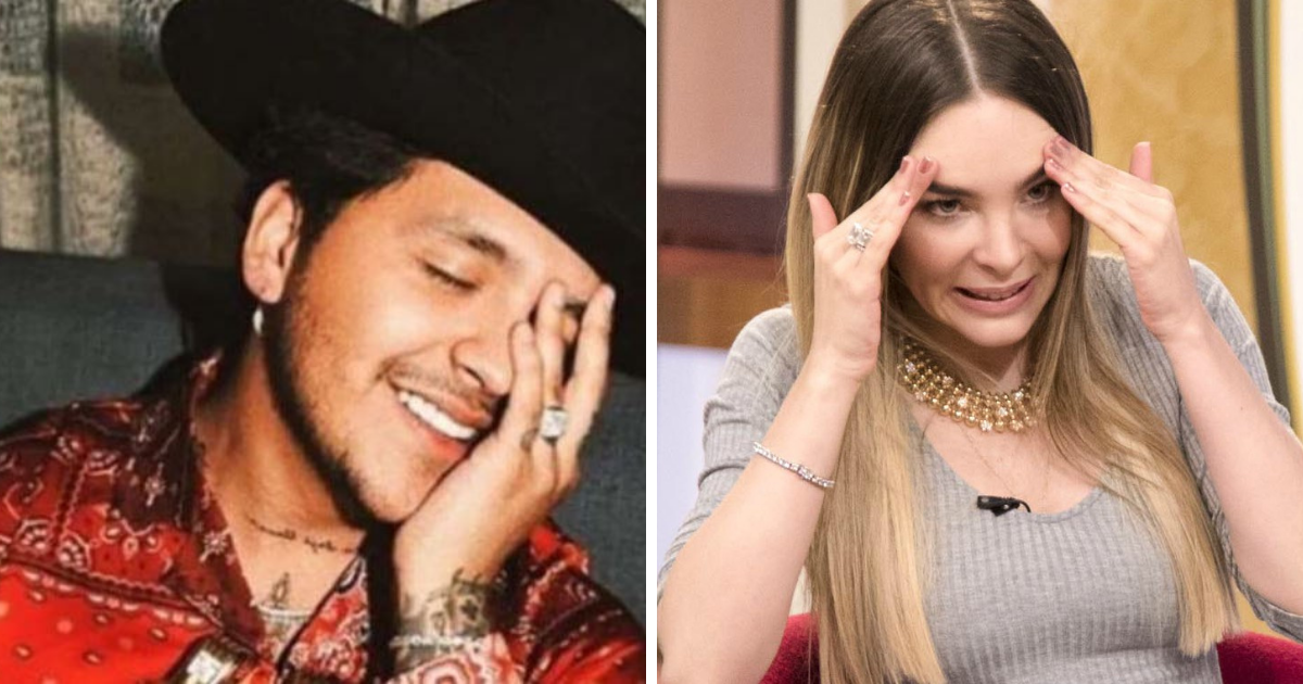 Christian Nodal revela accidentalmente que sigue hablando con Belinda