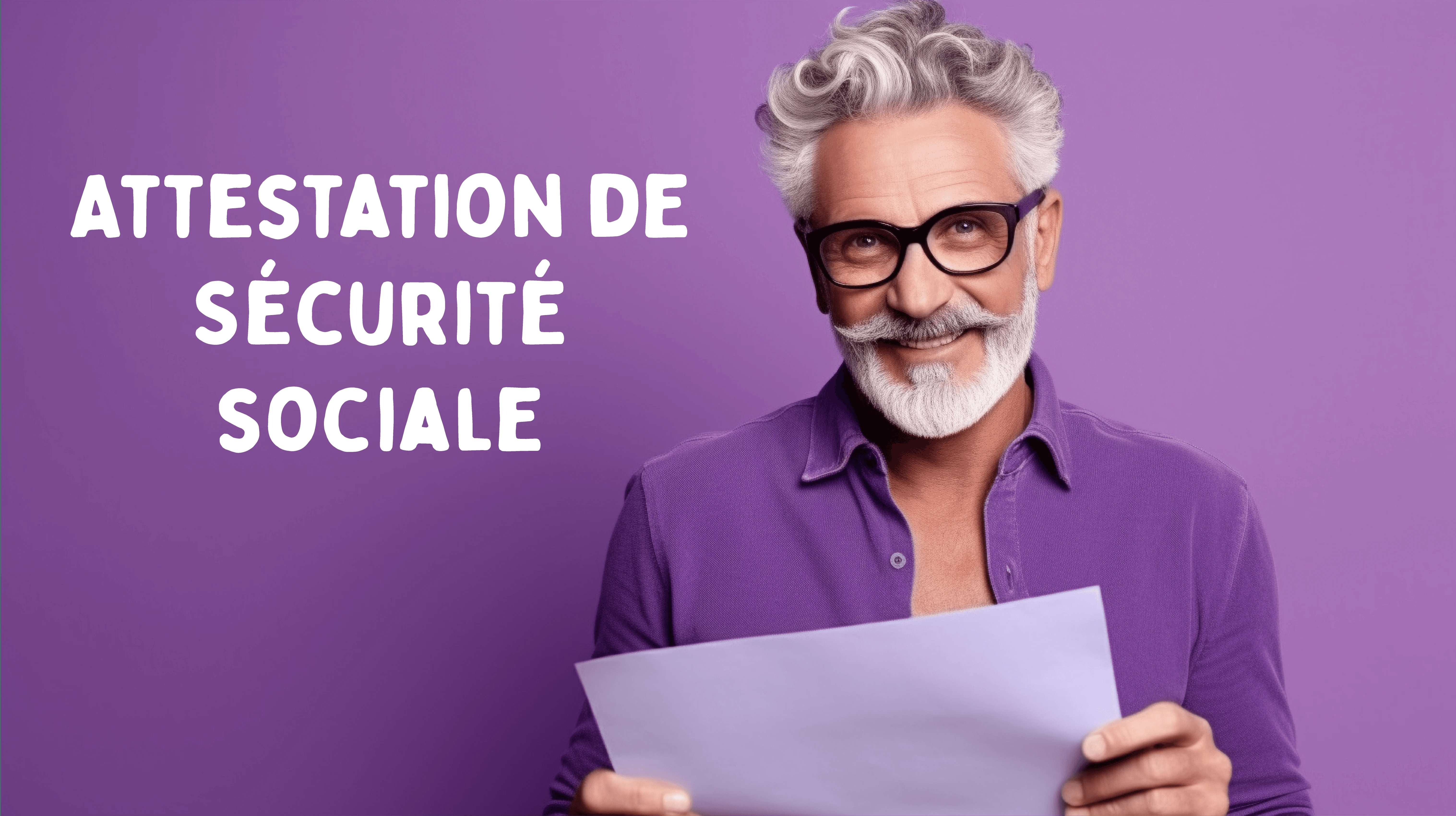 Attestation de droits Sécurité Sociale