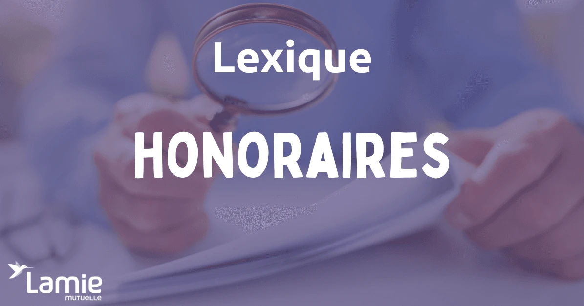Honoraires définition