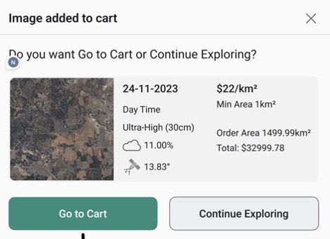 Ordering Archived Imagery