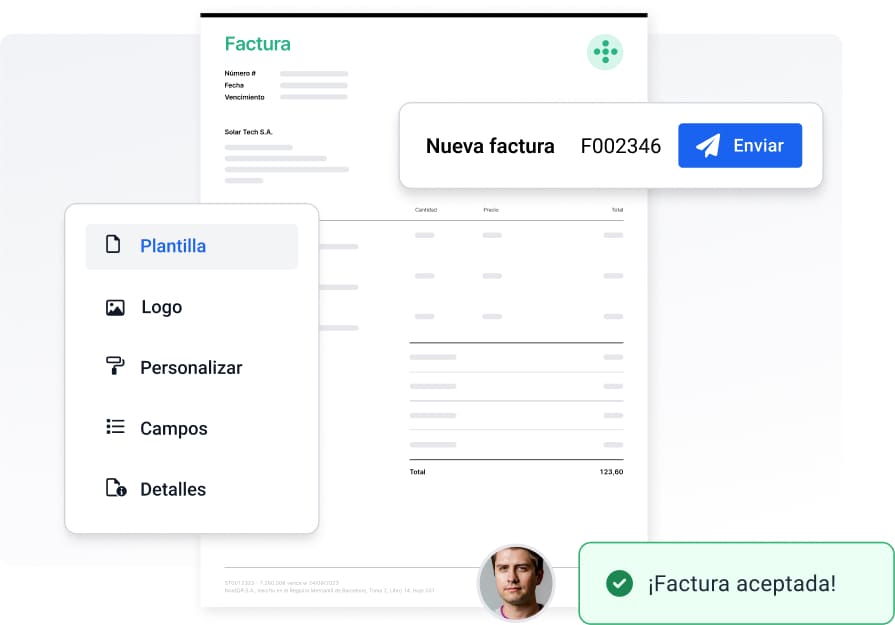 Personaliza tus facturas con pocos clics