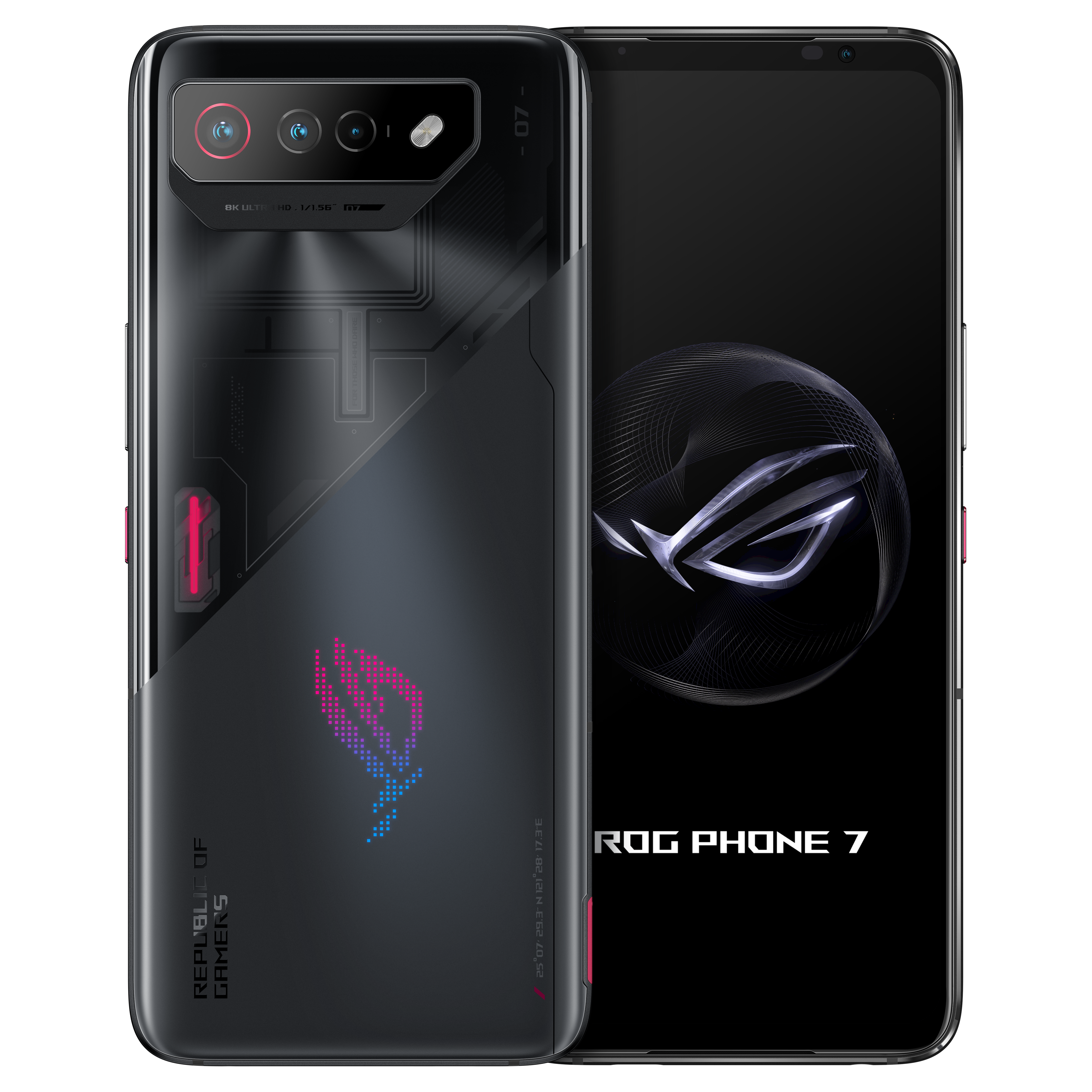 ROG Phone 7 幻影黑官方產品圖