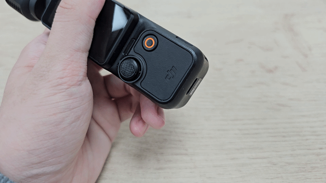 DJI Osmo Pocket 3 標配的螺紋手把拆裝超簡單