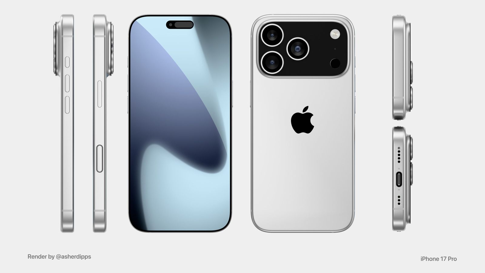 iPhone 17 Pro 改變機身材質，玻璃+鋁合金框架