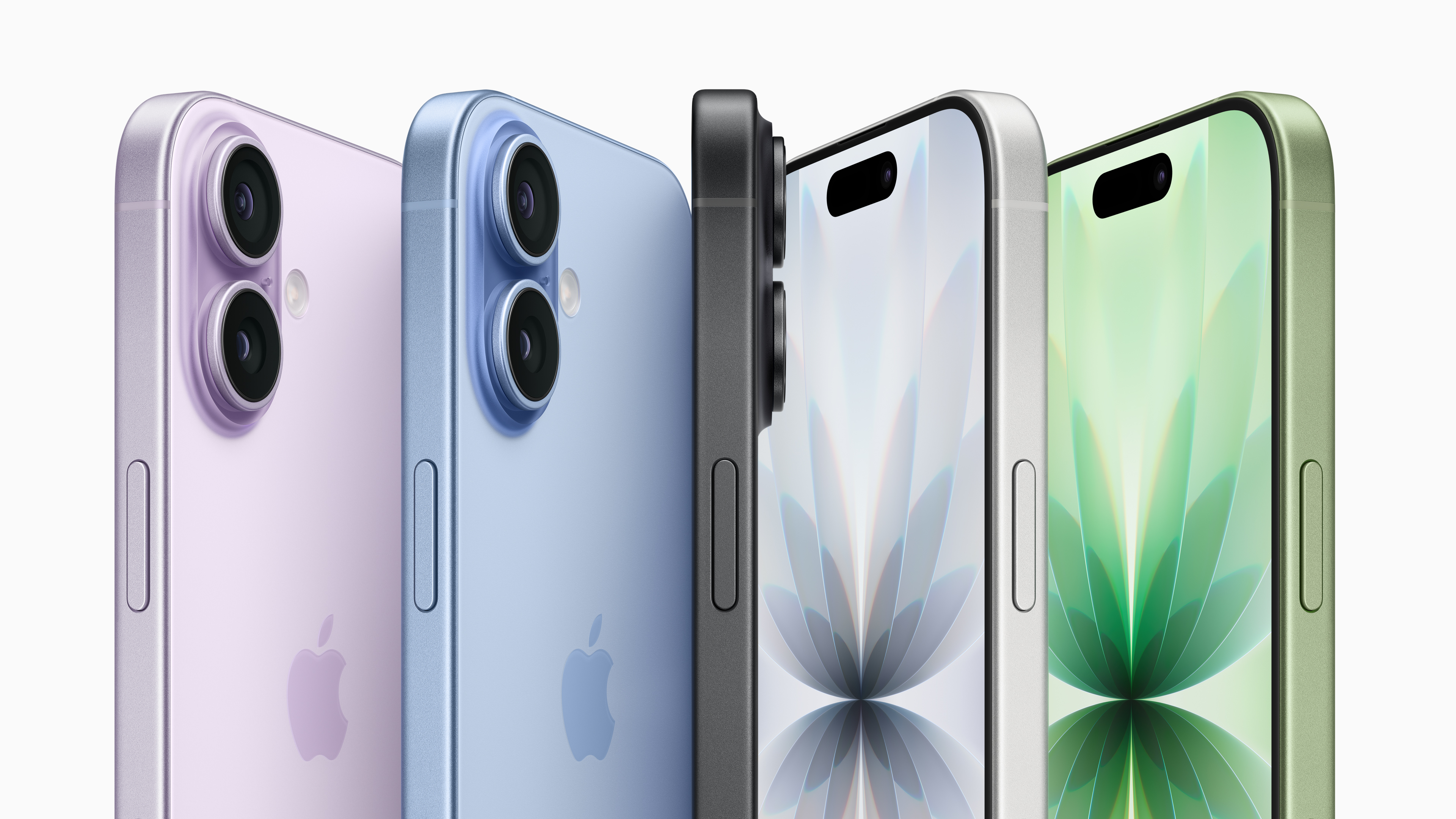 iPhone 17 五種顏色機身圖