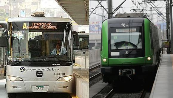 Cuarentena: Conoce cuáles serán los nuevos horarios del Metropolitano y del Metro de Lima