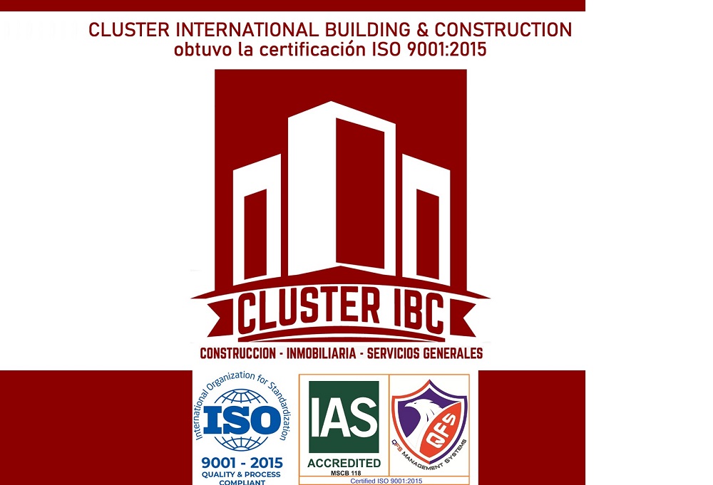 Empresa Cluster IBC consiguió certificación ISO 9001