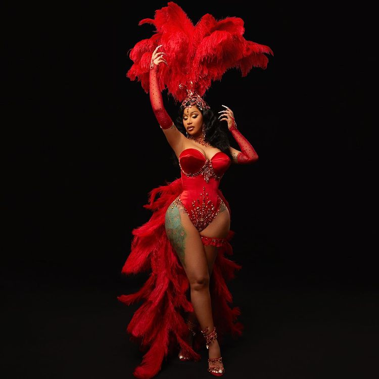 cardi b birthday costume