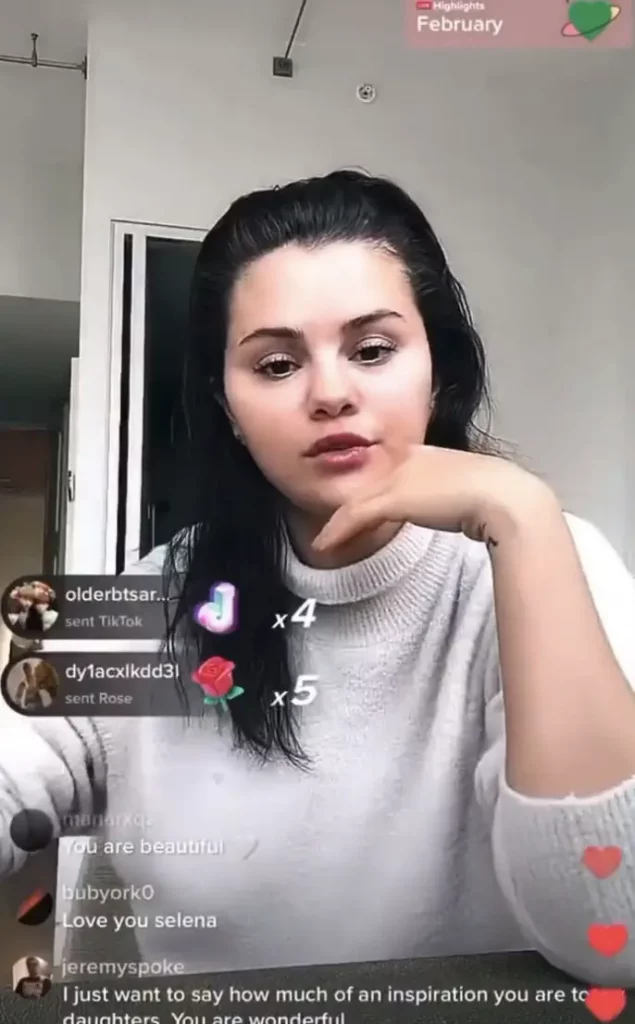 selena tik tok