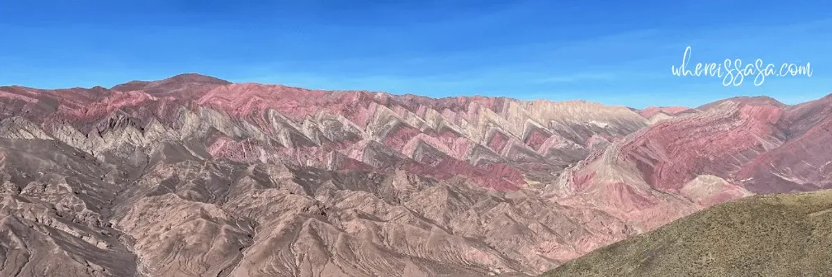 阿根廷十四色山攻略Serranía de Hornocal:交通方式、費用、裝備,西北高原必訪的阿根廷版彩虹山 | 莎去哪了