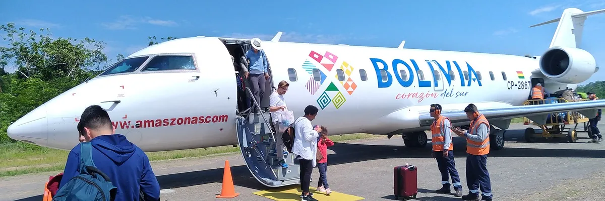La paz（LPB）- Rurrenabaque（RBQ）飛往亞馬遜