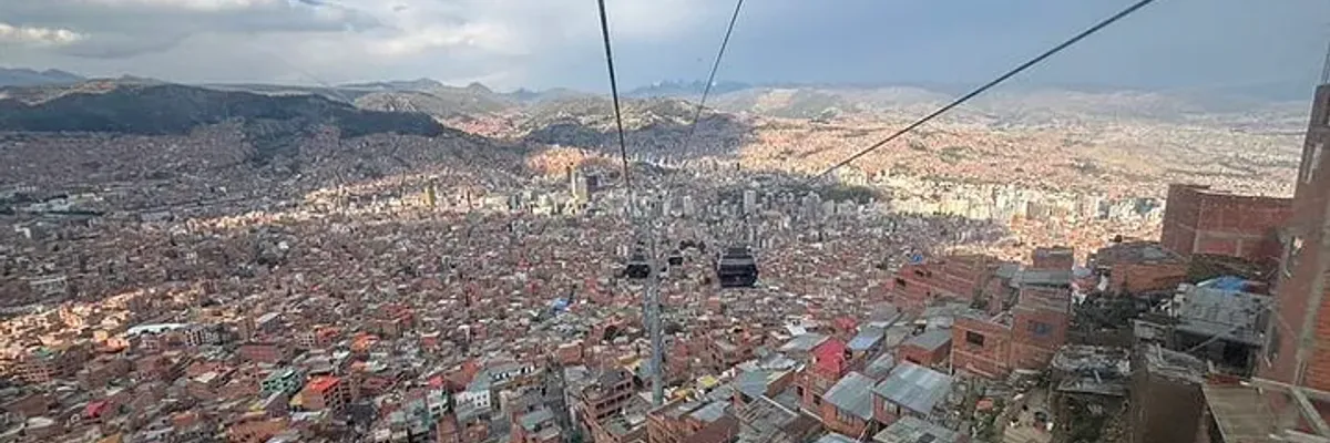 【南美自由行】玻利維亞拉巴斯 La Paz｜全世界最高首都纜車，這城市專治恐高症！｜Mindy