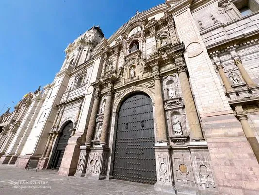 【祕魯-Lima】利馬主教座堂、利馬總主教宮│Palacio Arzobispal de Lima│Catedral de Lima | Dream Scenery 兔小璐