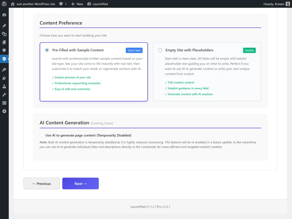 Feature Screenshot Image