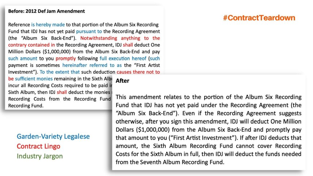 Def Jam Amendment Before & After