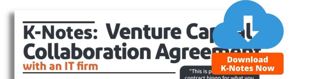 K-Notes: Venture Capital Collaboration Agreement Download Now