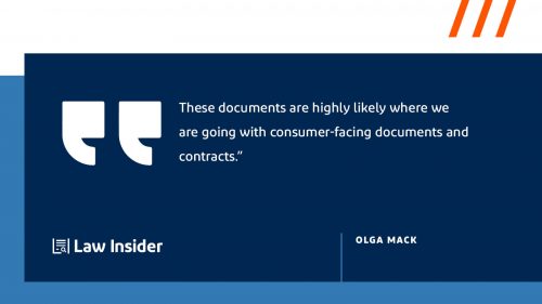 "We are entering an era where legal experiences are productized and designed." Olga Mack
