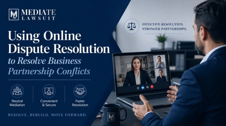 Using Online Dispute Resolution to Resolve Business Partnership Conflicts