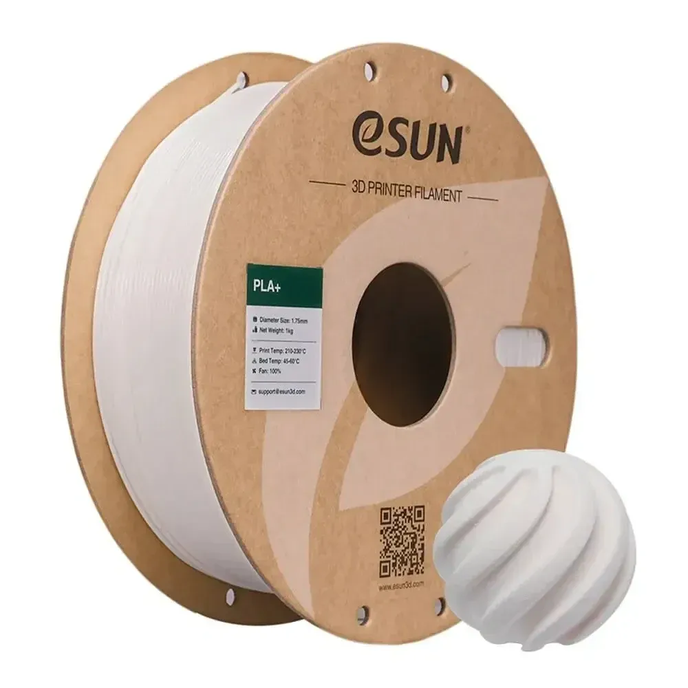eSUN PLA+ White, 1.75 mm 1 kg spool