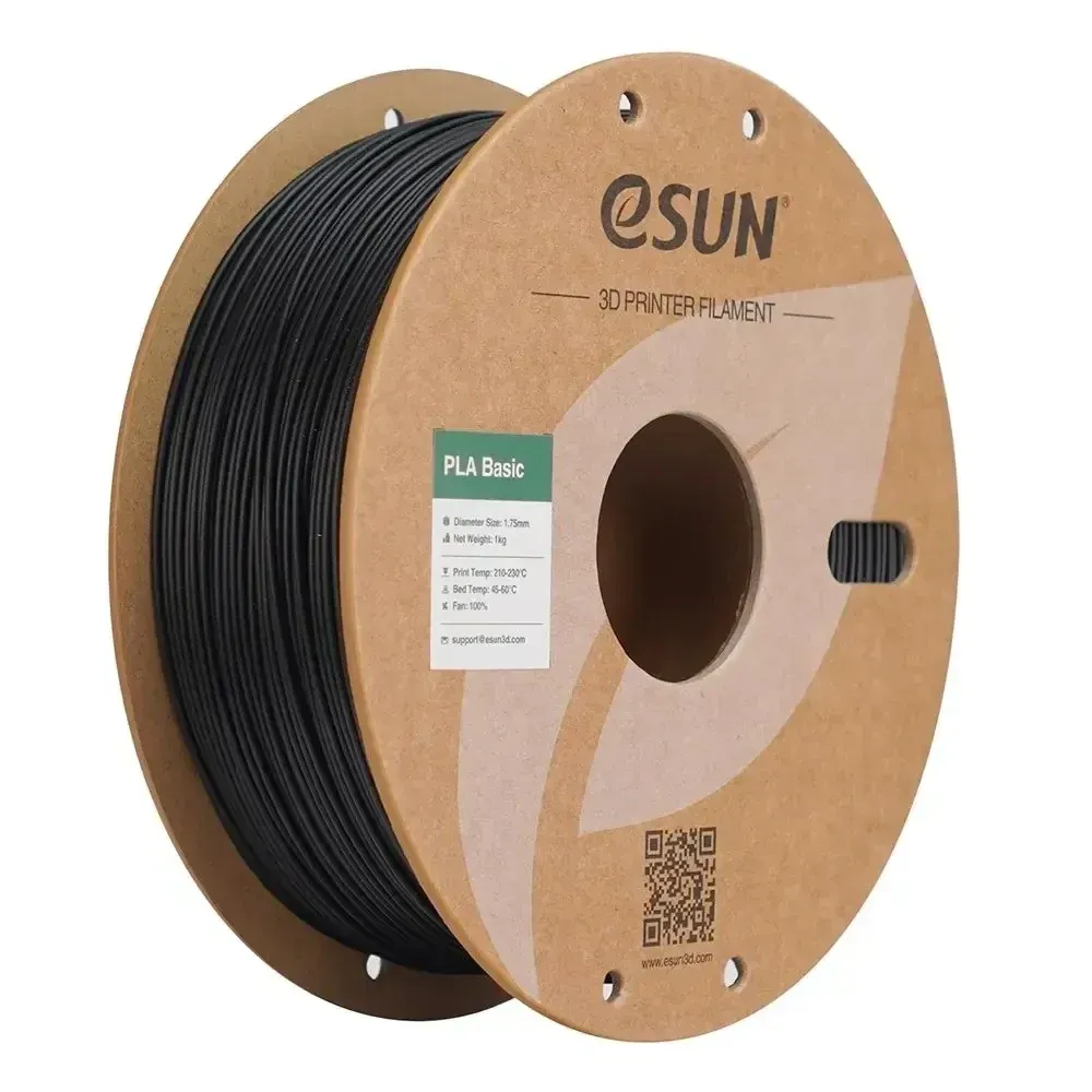eSUN PLA-Basic Black, 1.75 mm 1 kg spool