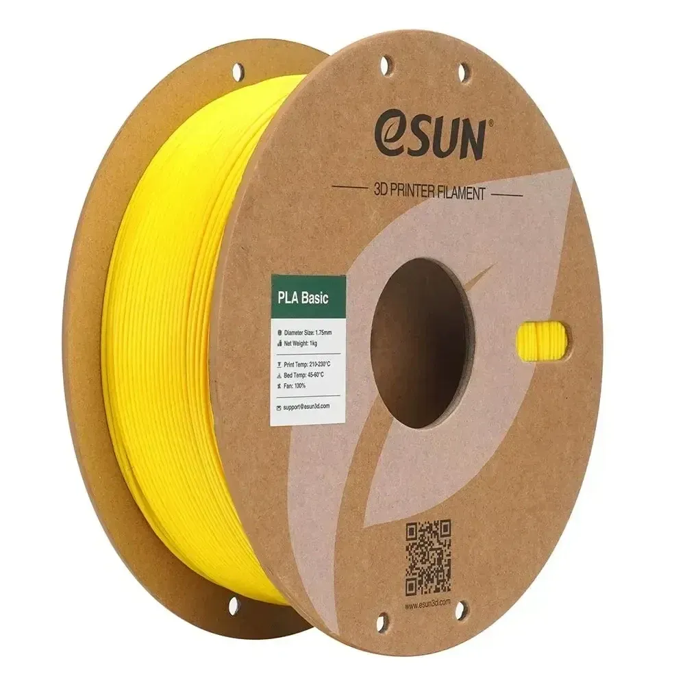 eSUN PLA-Basic Yellow, 1.75 mm 1 kg spool