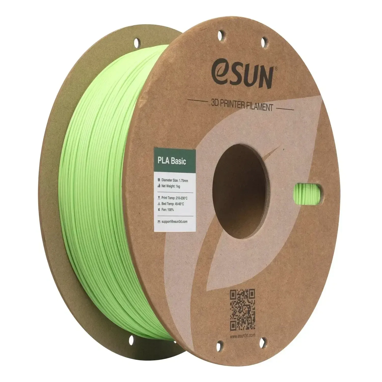 eSUN PLA-Basic Peak Green, 1.75 mm 1 kg spool