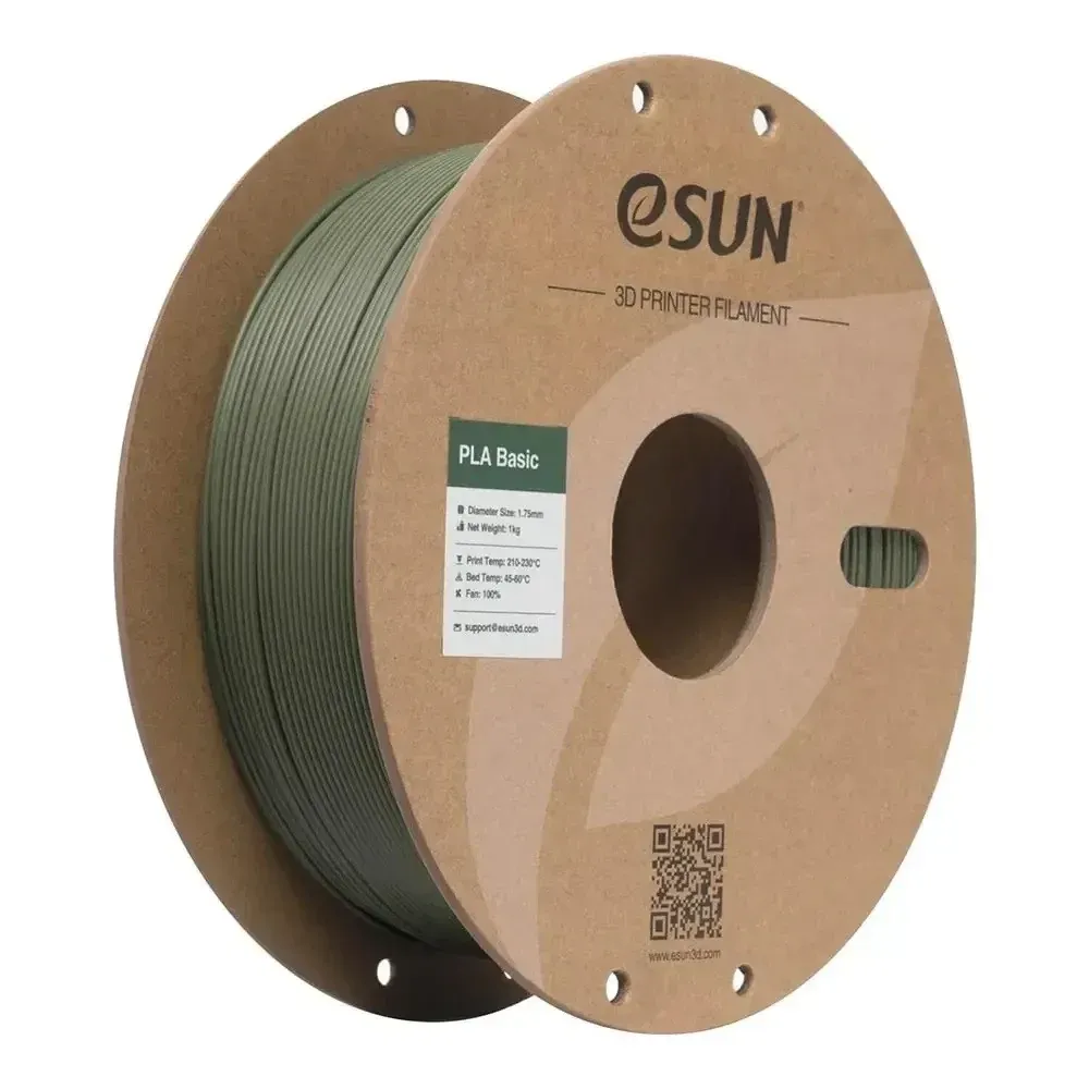 eSUN PLA-Basic eSUN Olive Green, 1.75 mm 1 kg spool