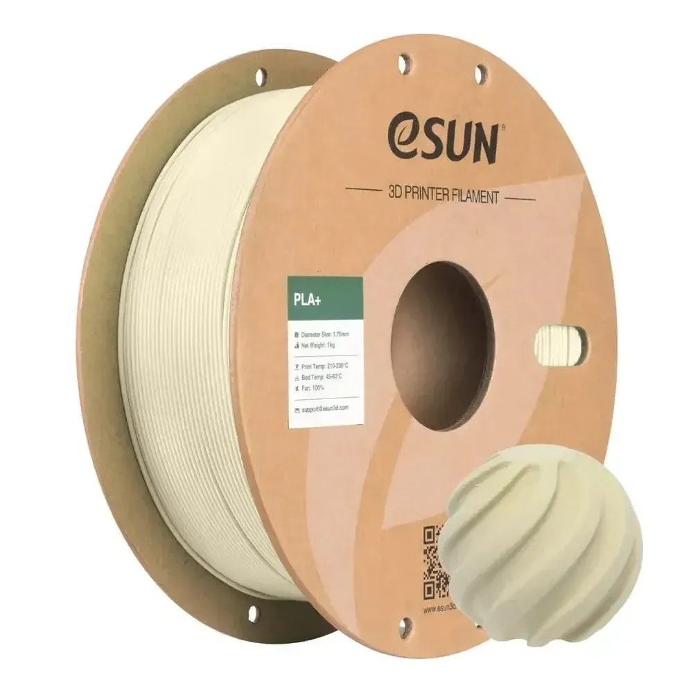 eSUN PLA+ Bone White, 1.75 mm 1 kg spool