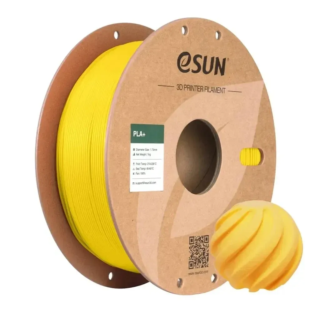 eSUN PLA+ Yellow, 1.75 mm 1 kg spool