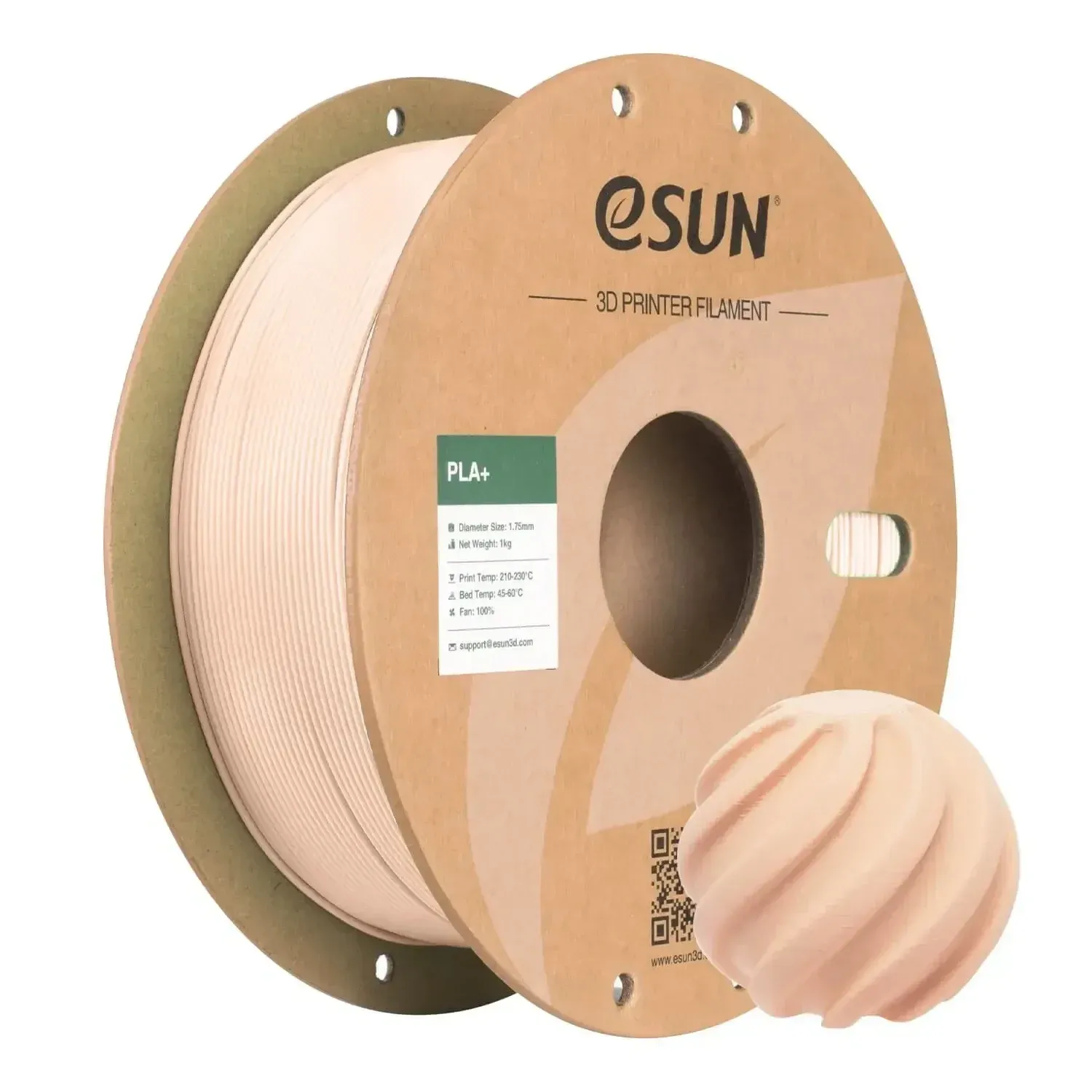 eSUN PLA+ Beige, 1.75 mm 1 kg spool