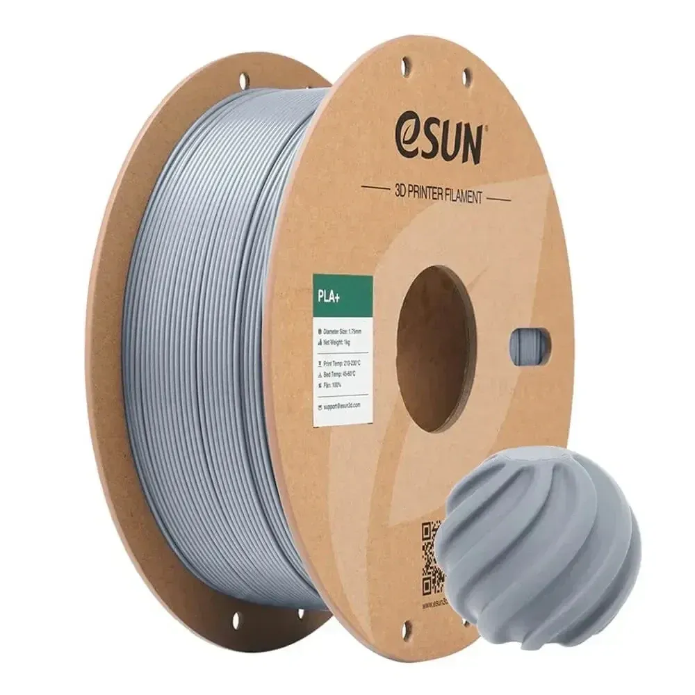 eSUN PLA+ Silver, 1.75 mm 1 kg spool