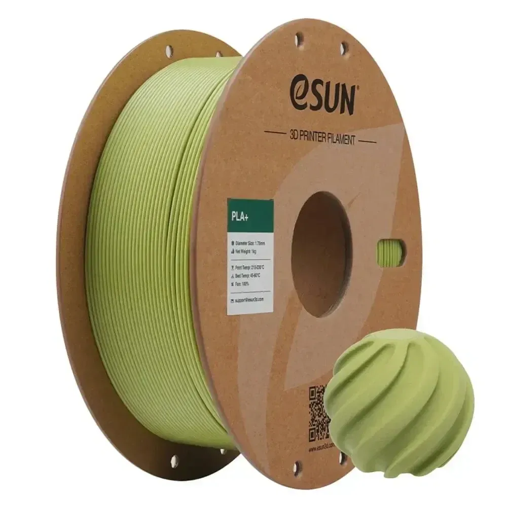 eSUN PLA+ Matcha Green, 1.75 mm 1 kg spool