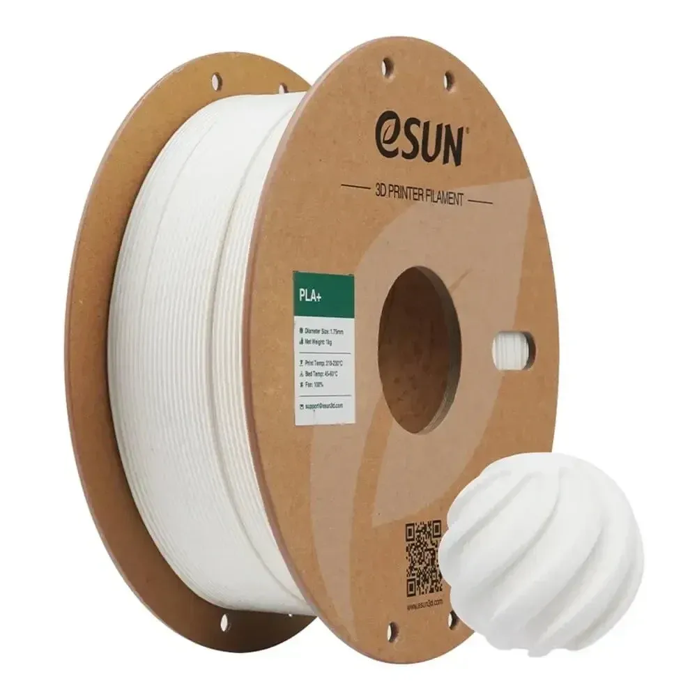 eSUN PLA+ Milky White, 1.75 mm 1 kg spool