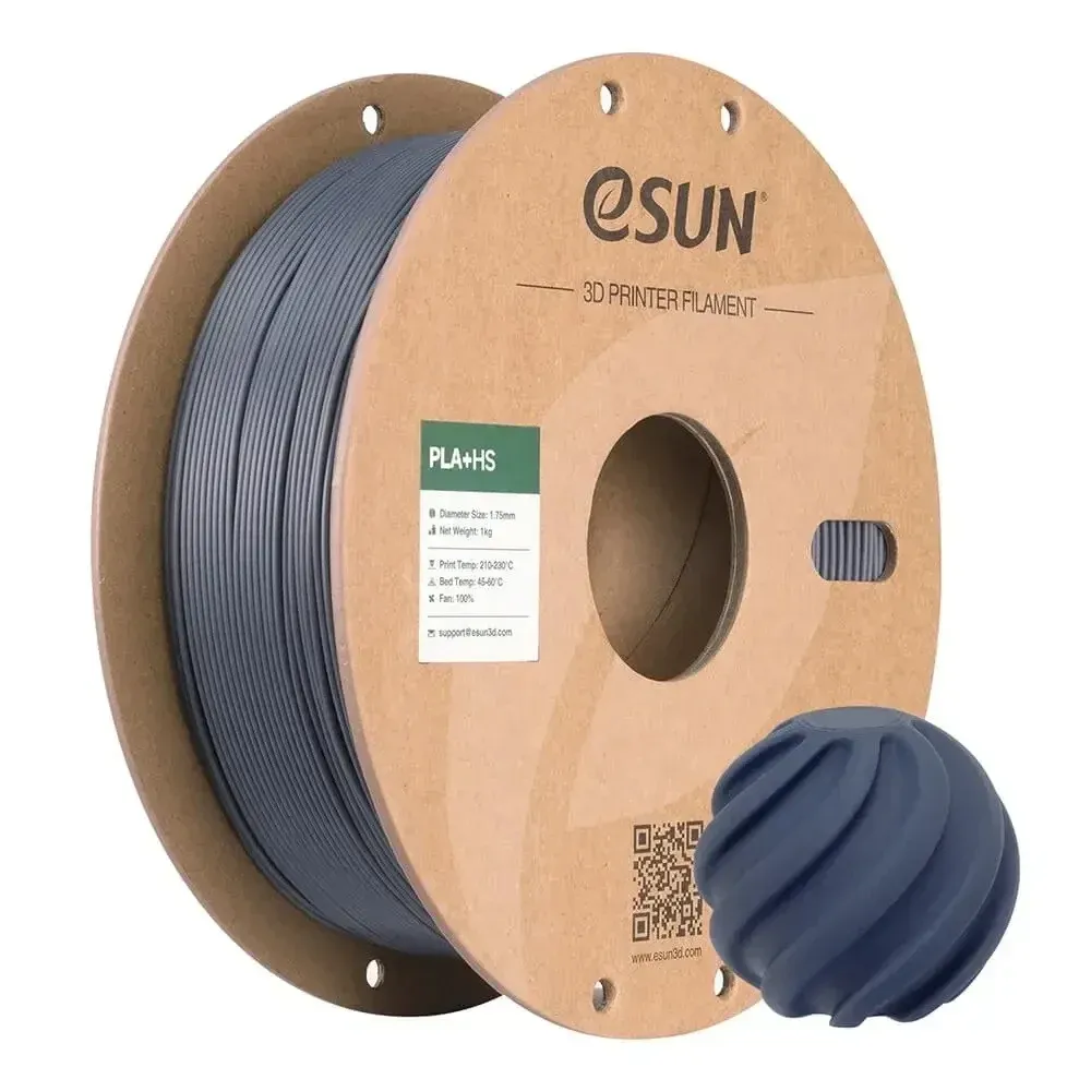 eSUN PLA+HS Grey, 1.75 mm 1 kg spool