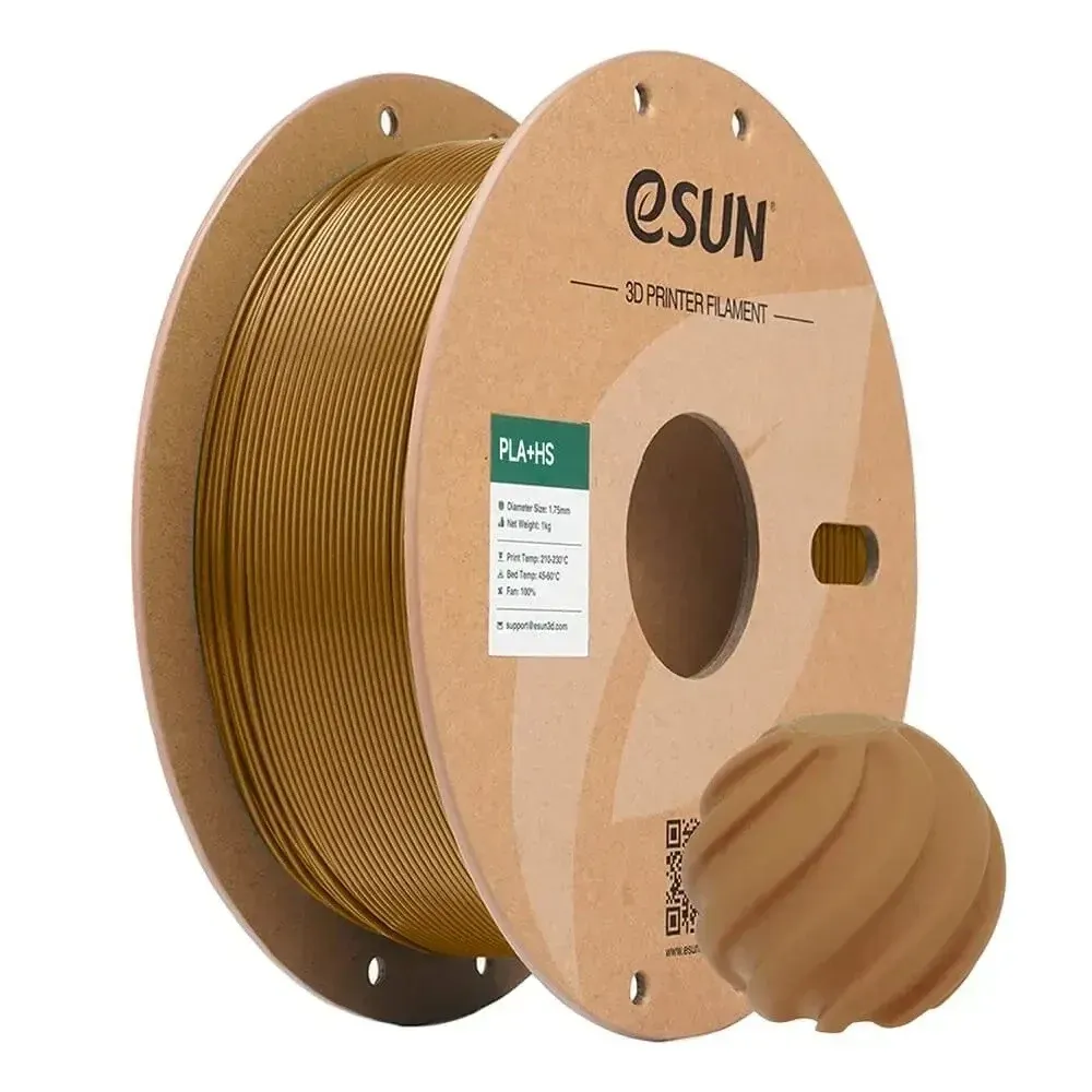eSUN PLA+HS Light Brown, 1.75 mm 1 kg spool