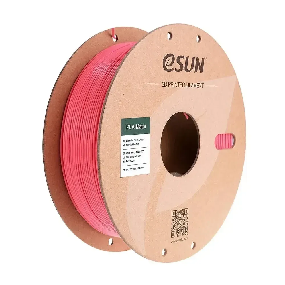 eSUN PLA-Matte Strawberry Red, 1.75 mm 1 kg spool