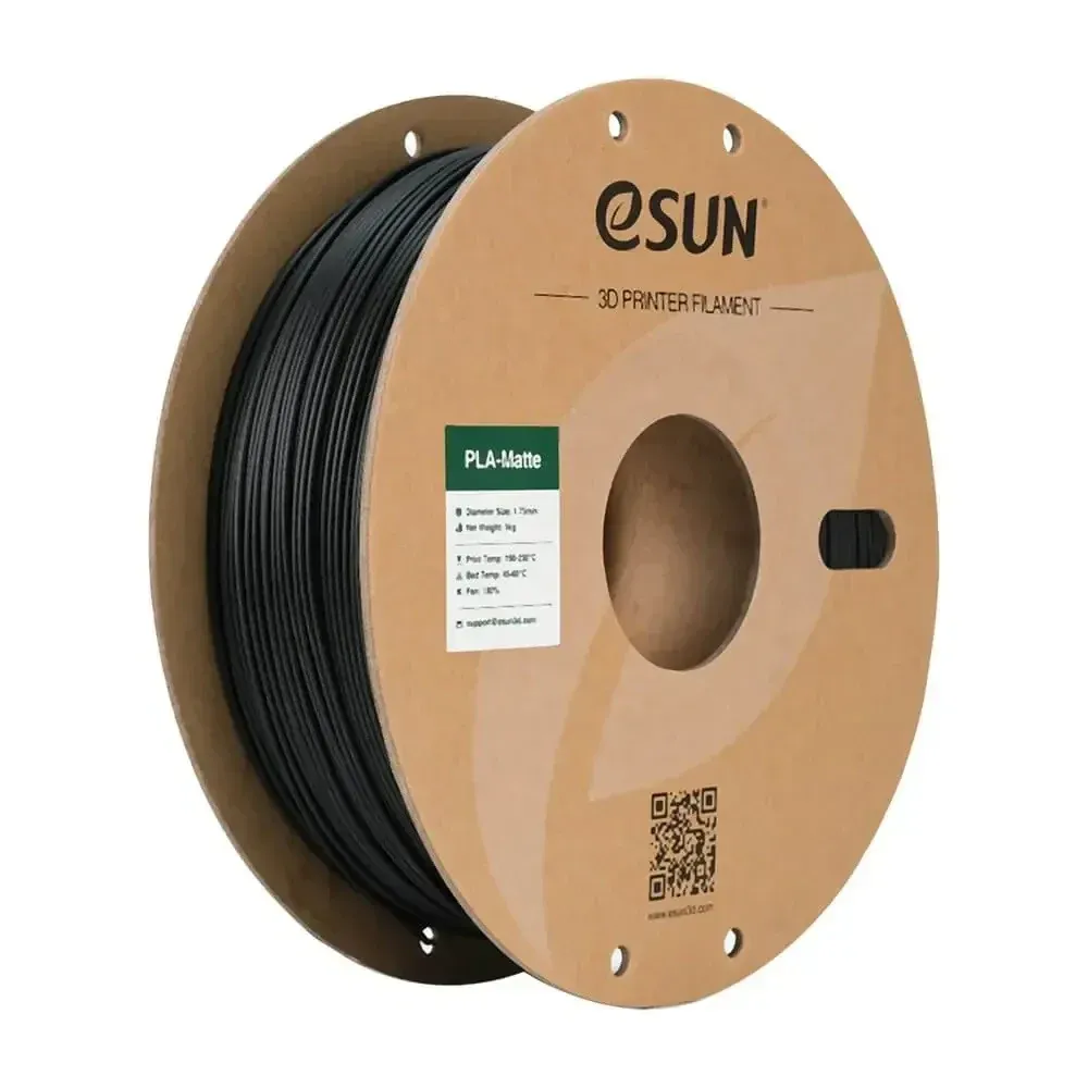 eSUN PLA-Matte Black, 1.75 mm 1 kg spool