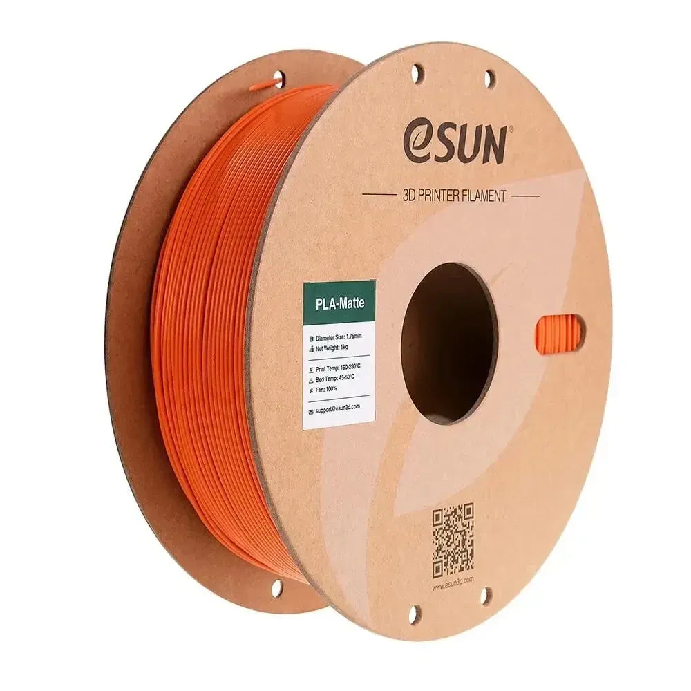 eSUN PLA-Matte Tangerine, 1.75 mm 1 kg spool
