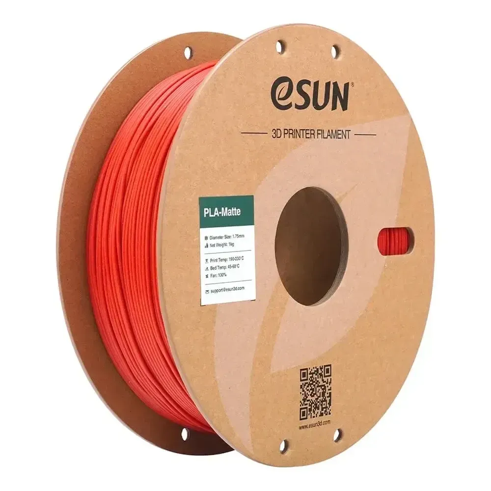 eSUN PLA-Matte eSUN Fire Engine Red, 1.75 mm 1 kg spool