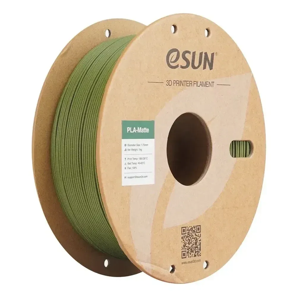 eSUN PLA-Matte Olive Green, 1.75 mm 1 kg spool