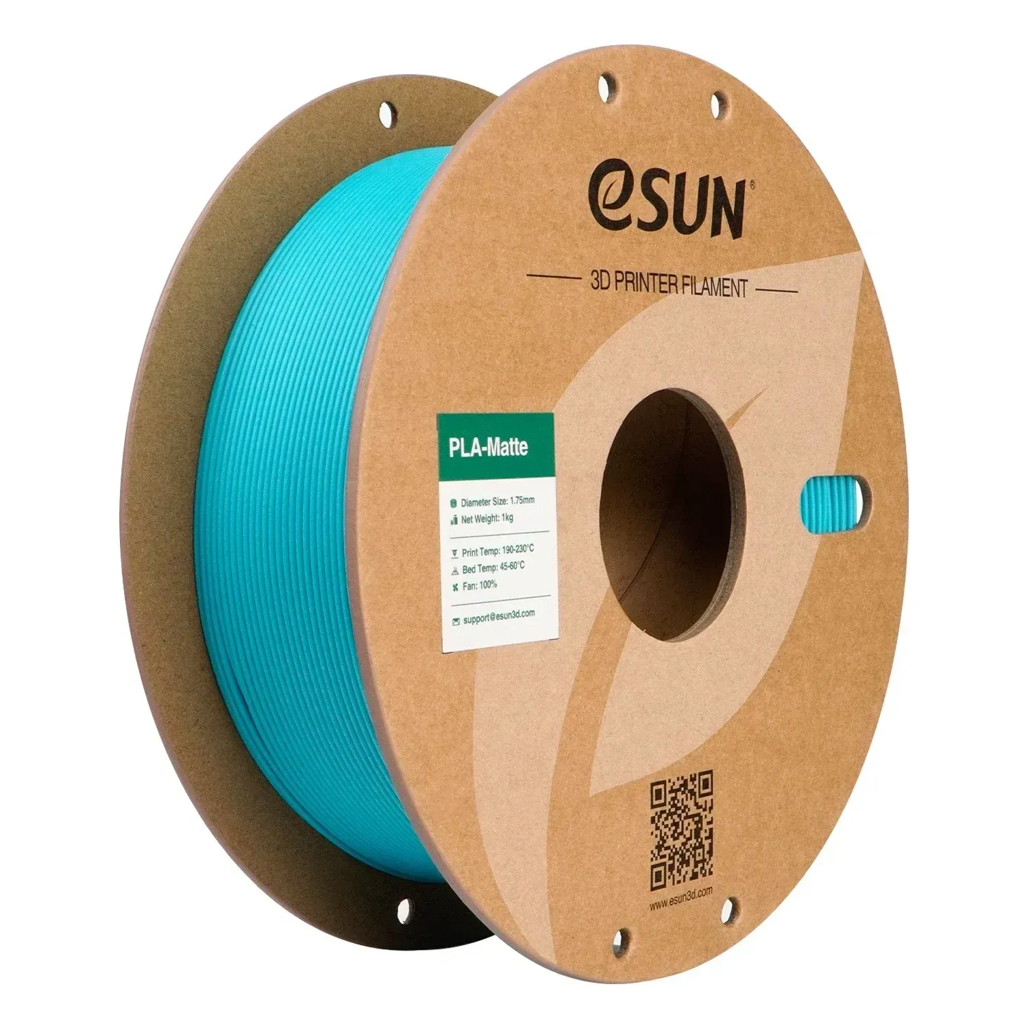 eSUN PLA-Matte Aqua, 1.75 mm 1 kg spool